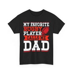 Rugby Club T-Shirt | Team Spirit Rugby Fan Tee | Classic Player Gift Idea