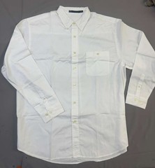 Lee Men’s Performance Button Down Shirt, Long Sleeve with Left Pocket