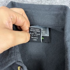 Guide’s Choice Moleskin Button Down Men’s Large Charcoal Gray NWT $100 MSRP