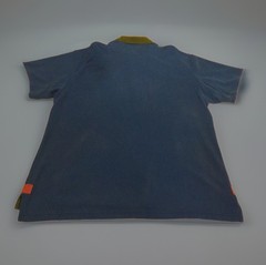 Orvis Rugby Shirt Ringer Polo Shirt Quad Color Arm Gussets SS X-LARGE