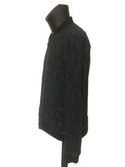 TED BAKER NAVY BLUE REVERSIBLE ZIP FRONTED JACKET/ TOP SIZE L