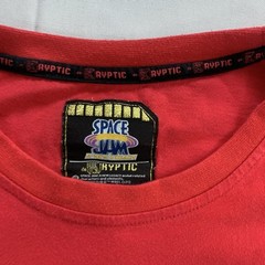 DEKRYPTIC Tasmanian Devil Tune Squad Men’s Red XL Rhinestones