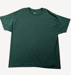 Hanes ComfortSoft Green T-Shirt XL 100% Cotton Casual Short Sleeve Heavyweight