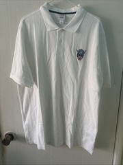 Amazon Essentials x Marvel Captain America Embroidered Piqué Polo Shirt Size L