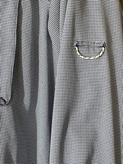 Magellan Outdoors Men’s Aransas Pass Mini Check Long Sleeve Fishing Shirt Blue L