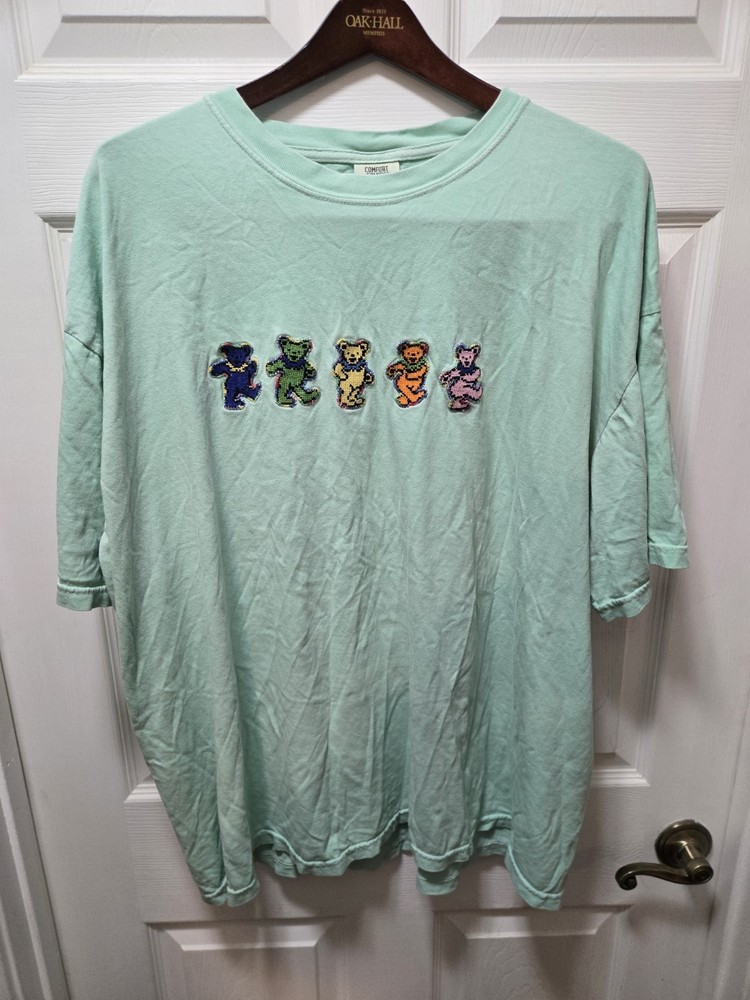 Grateful Dead Dancing Bears Embroidered Bears 3XL Comfort Colors Modern
