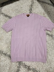 Prestige shirt “Napals” Luxury Crew Neck Pink Men’s Size 2XL