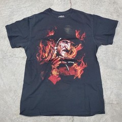 Freddy Krueger A Nightmare on Elm Street Black Graphic T-Shirt