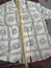 Celestial Hippie Button-Up Loose Fitted