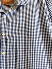 Red Camel Men’s Gingham Button Down Shirt Short Sleeve Size XL