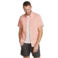 Eddie Bauer NWT Voyager Flex Button Down Short Sleeve Size L