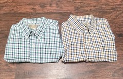 Mens Duluth Trading Co Shirt Company Long Sleeve Button Down Size Medium M