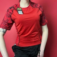 Black and red athletic tee shirt 🖤❤️​