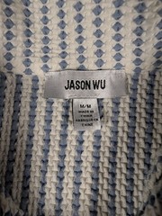 Jason Wu Waffle Knit Button Down Polo Shirt Men’s Size Med.