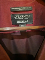 Kenneth Cole AWEARNESS Essentials Performance Stretch Non-Iron Dress Shirt