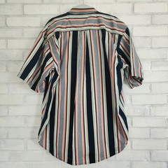 Vintage Ivy Crew Button Down Short-Sleeved Dress Shirt 80s-90s VTG Preppy Dad