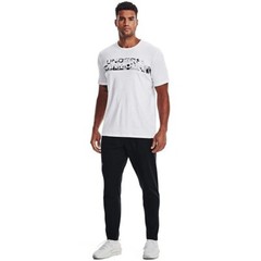 Mens Under Armour UA Camo Chest Stripe Short Sleeve T-Shirt – WHITE – 3XL – NWT