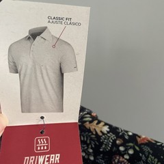 Chaps Everyday Performance Size L Classic Fit Polo NWT