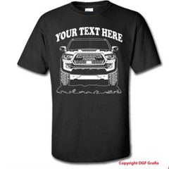 TOYOTA Tacoma TRD 2019 Personalized T-Shirt