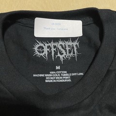 Offset Men’s Size Medium Offset Graphic Print Set It Off Tour Collection T-Shirt