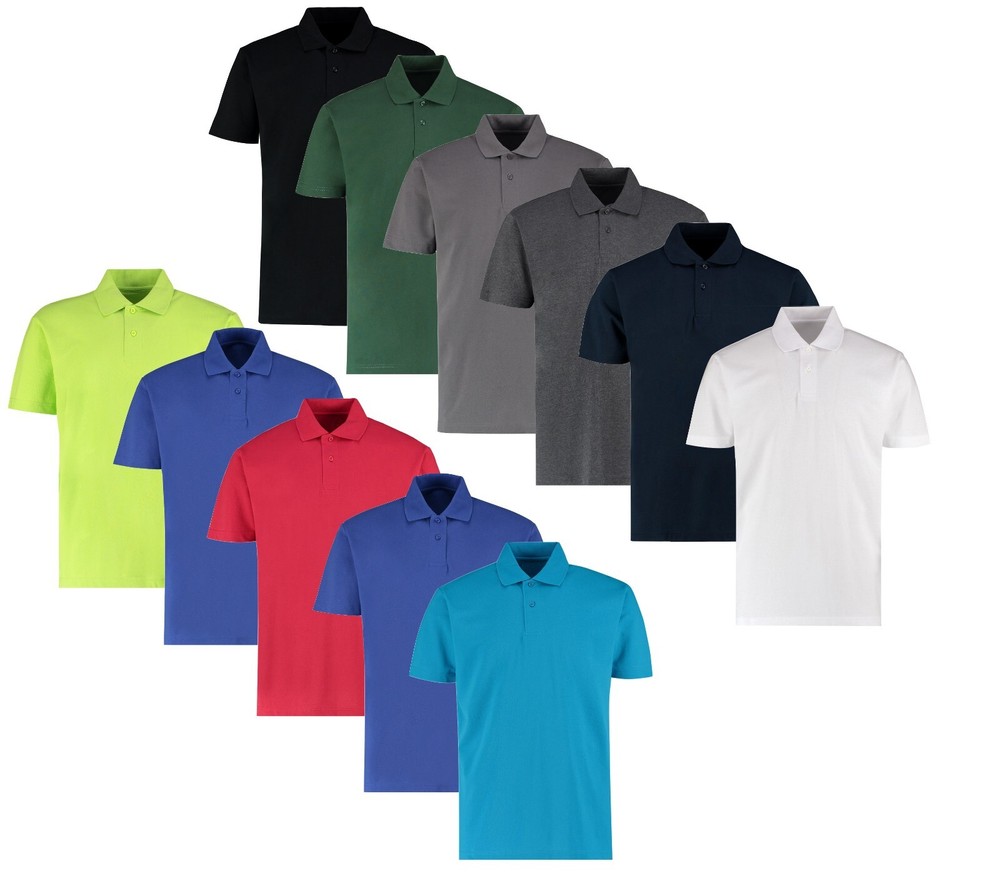 Kustom Kit Short Sleeve Regular Fit Polycotton Workforce Piqu� Polo Shirt XS-5XL