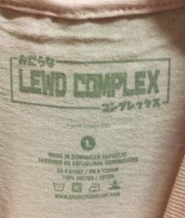 *NWT* Lewd Complex Anime (Size Large) Pink T-Shirt