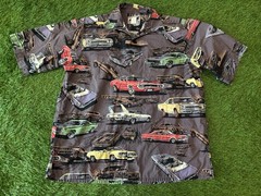 Reyn Spooner Sports Muscle Cars Daytona Mopar Plymouth Challenger Charger – MED