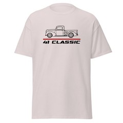 For Classic Truck 1941 Fans Antique Pickup T-Shirt Birthday Gift Tee Racing