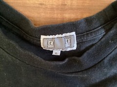 C.E. Cav Empt Print Tee Black Large