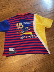 Colombia #15 XXL Sports Star Company Polo Team Shirt Mens 2XL Street wear EUC