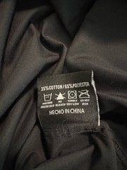 Dixxon Workforce Form Function Men’s 4XL Black Shirt Hidden Button Down Collar