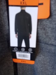 Spyder Active Lightweight Full Zip Sweater 2XL Logo Front Pockets