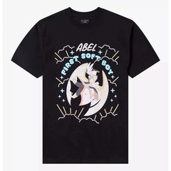 Hazbin Hotel Abel First Soft Boy Graphic Tee Mens Vintage Cotton T-Shirt