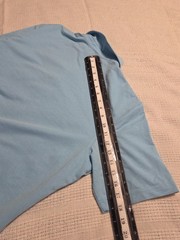 Peter Millar Polo L Solid Blue Knit Cotton Polyester Spandex Blend