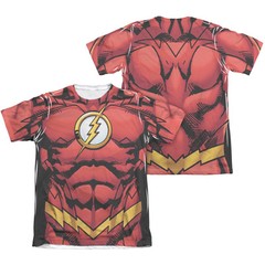 THE FLASH 52 COSTUME Halloween Licensed Adult Men’s Graphic Tee Shirt SM-2XL
