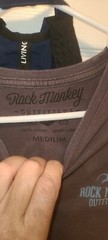 Rock Monkey Hat And Tshirt Size Medium
