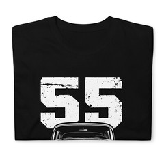1955 Chevy 210 Hardtop T-Shirt for American Classic Car Enthusiasts