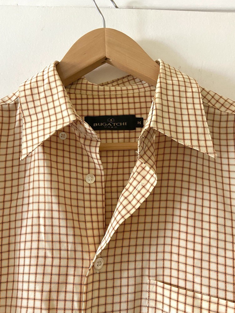 Bugatchi Mens Collared Shirt size medium