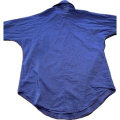 BILANCIONI Men’s Cottton Button Down Indigo Size 40 US Medium