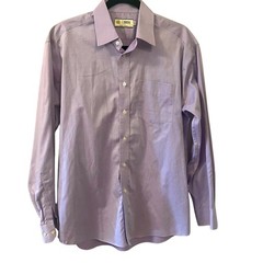Marks & Spencer Lilac Purple Button Down Shirt 15.5″