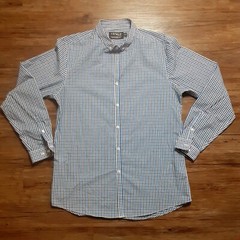Topman Men’s Checkered Button up Shirt Sz XL