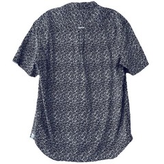 Level Ten Authentically Crafted Men Large Blue Preppy Floral Button Up Shirt