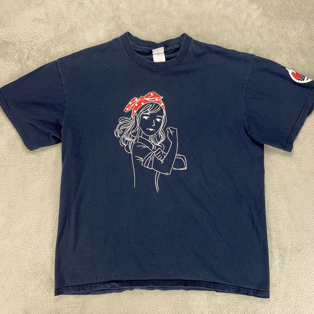 American Bath Group Essential Worker Rosie the Riveter Graphic T-Shirt XL