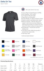 DRI-FIT SHIFT PATTERN Tee In Cranberry
