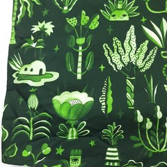 $490 Neil Barrett Boxy Moonlight Dancing Bowling Shirt in Green Mens Size Small