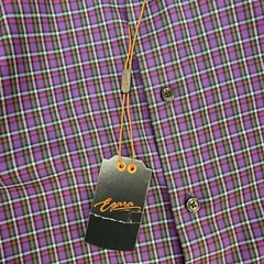 Egara Slim Fit Stretch Button Long Sleeve Shirt Men’s M Purple Check NWT $44.99