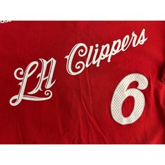 Adidas LA Clippers Jordan #6 Red T-Shirt NBA Basketball Men’s Medium Crew Neck