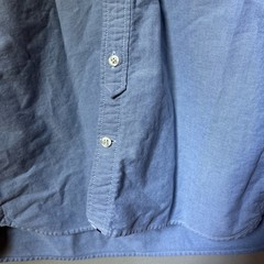 Lacoste Live Men’s Solid Light Denim Shirt Button Collar Long Sleeve *Fair*