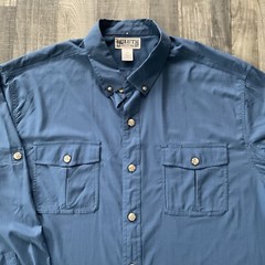 Duluth DuluthFlex Armachillo Cooling Long Sleeve Shirt Men’s 2XL Blue 45203