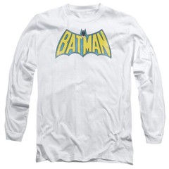 BATMAN CLASSIC BATMAN LOGO Licensed Men’s Long Sleeve Graphic Tee Shirt SM-3XL